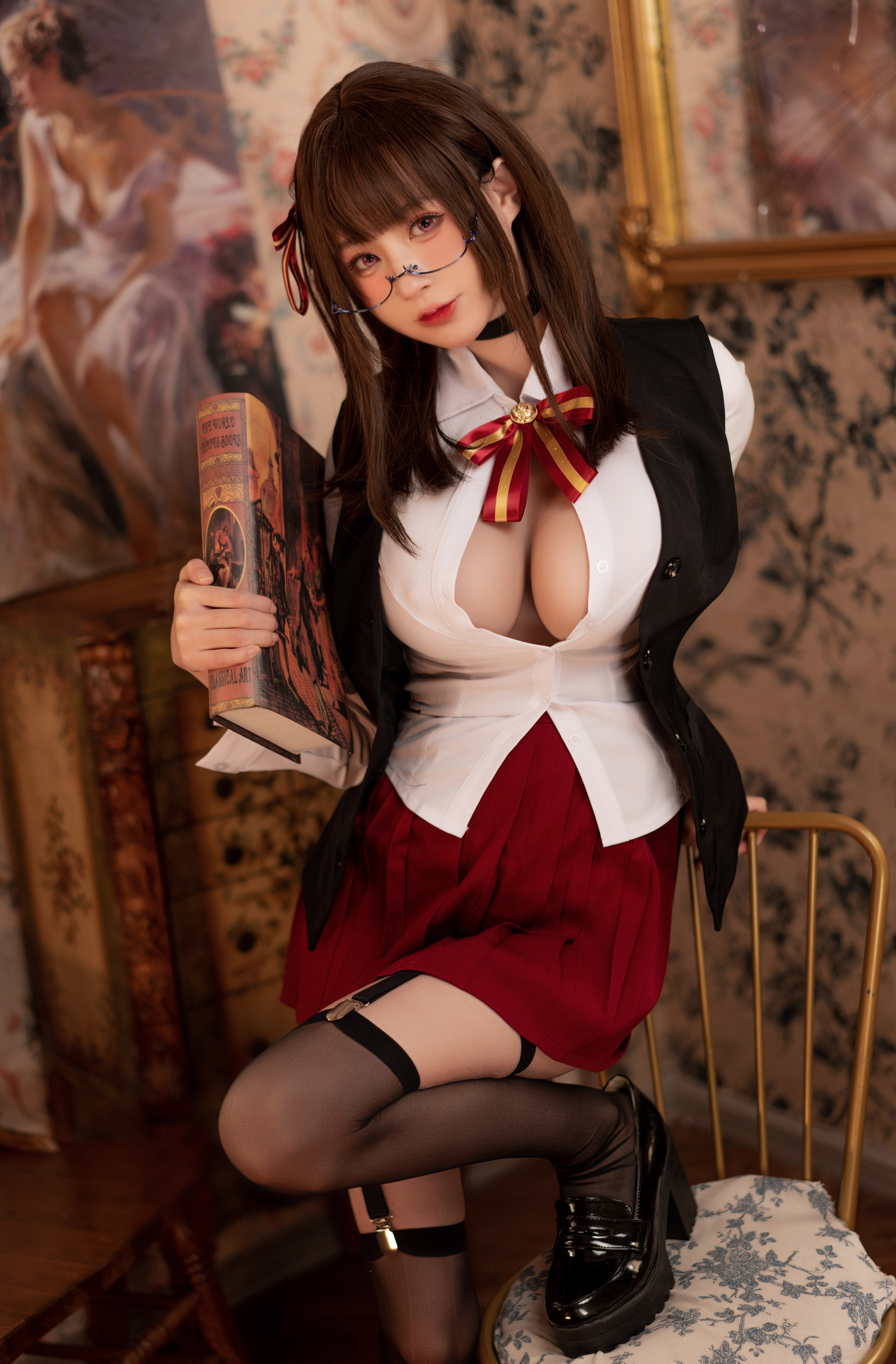 图片[1]-西园寺南歌 –  NO.030 – 魔太郎 图书馆[25P]-XikXak
